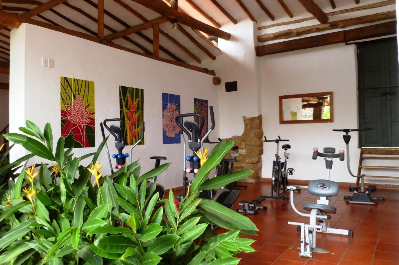 Hotel Mision Santa Barbara Rnt 4799 Barichara Buitenkant foto