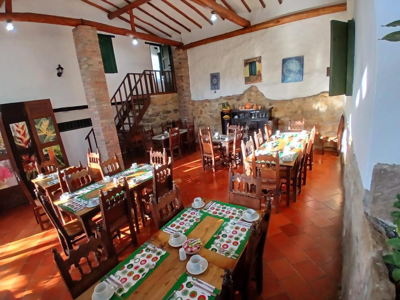 Hotel Mision Santa Barbara Rnt 4799 Barichara Buitenkant foto