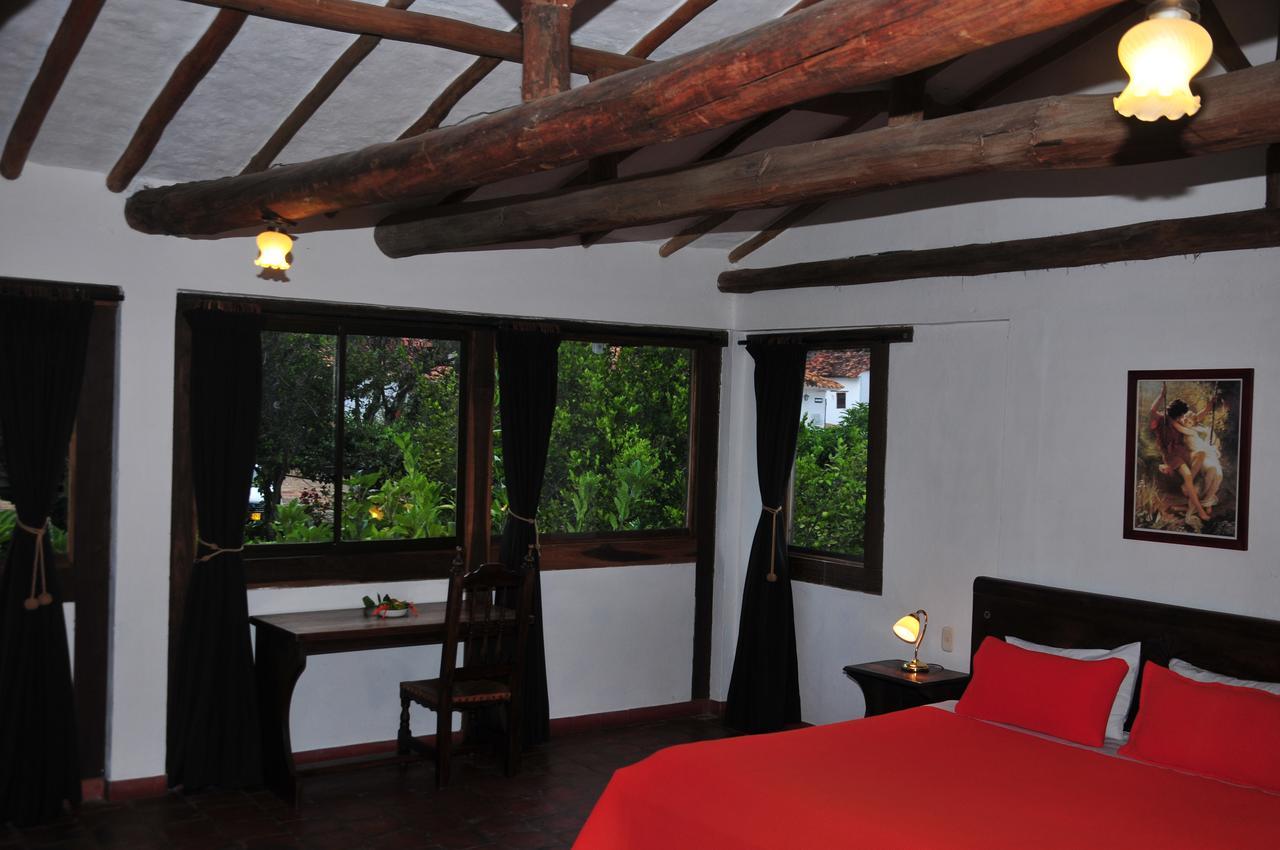 Hotel Mision Santa Barbara Rnt 4799 Barichara Buitenkant foto
